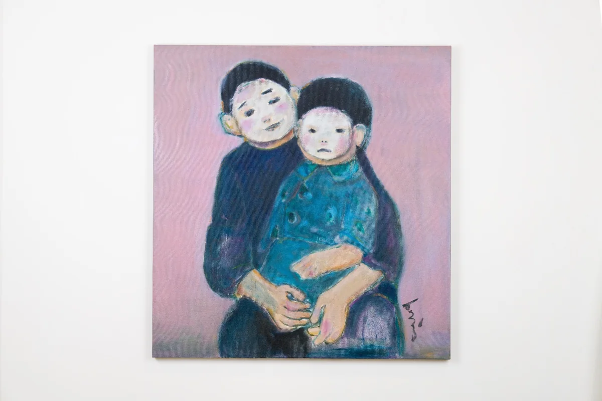 b.wing — 停留, 2024, 油彩於畫布
